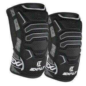 Exalt Paintball FreeFlex Knee Pads – Black – Small